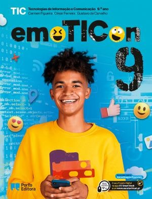 emoTICon - Tecnologias de Informação e Comunicação - 9.º ano Manual 2024