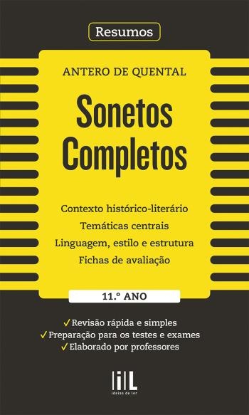 Resumos - Sonetos Completos - Antero de Quental - 11.º Ano