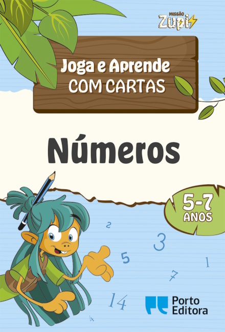 MISSÃO Zupi - Números - Joga e Aprende com cartas - 5-7 anos