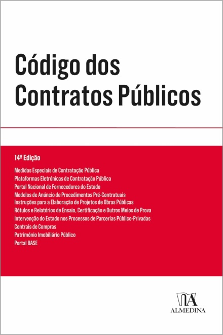 Código Dos Contratos Públicos 14.ª Edição