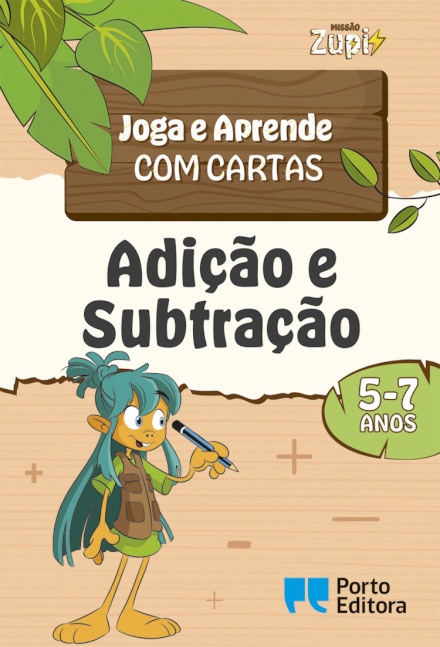 MISSÃO Zupi - Adição e Subtração - Joga e Aprende com cartas - 5-7 anos