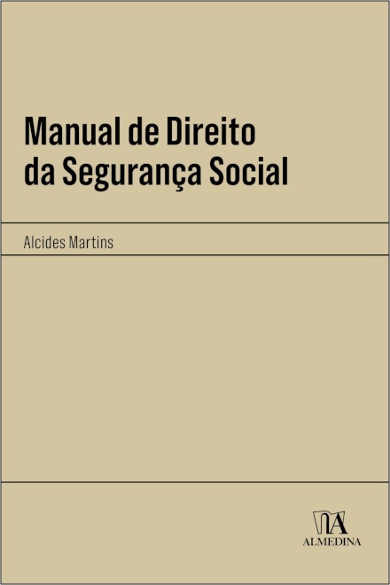 Manual De Direito Da Segurança Social