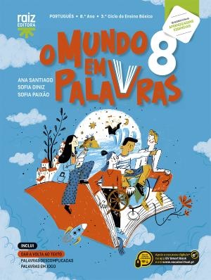 O mundo em palavras 8 - Português - 8.º Ano Manual 2024