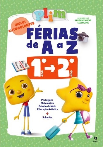 PLIM! Férias de A  a Z - 1.º > 2.º ano 2023