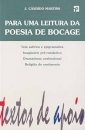 Para uma Leitura da Poesia de Bocage