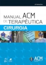 Manual Acm De Terapêutica Cirurgia