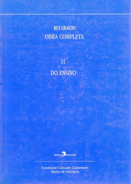 Obra Completa II: Do Ensino