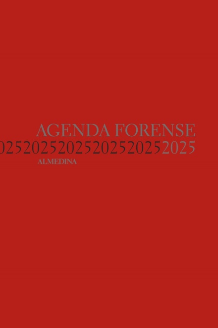 Agenda Forense 2025 (Vermelho)