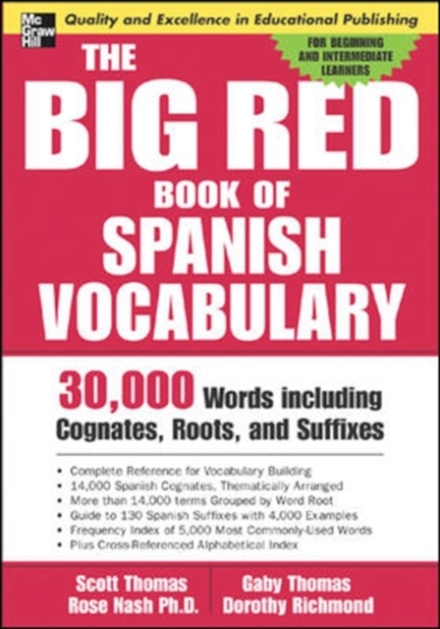 Big Red Book Of Spanish Vocabulary