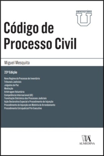 Código de Processo Civil - Edição Universitária (23ª Edição)