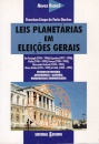 Leis Planetárias Em Eleições Gerais