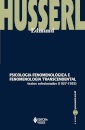 Psicologia Fenomenológica E Fenomenologia Transcendental 1927-35