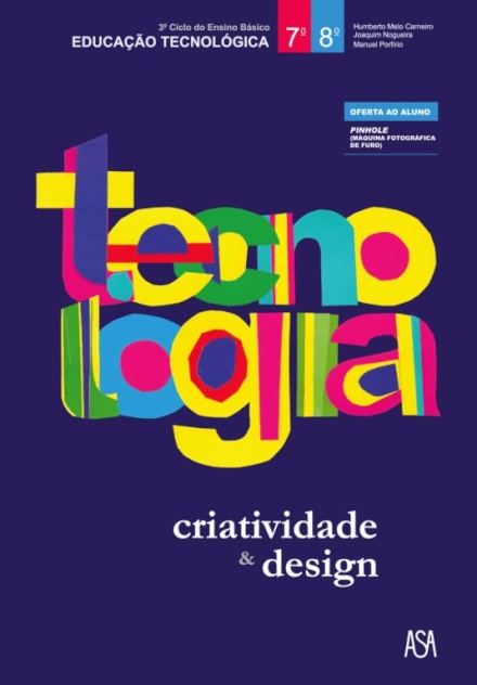 Tecnologia - Criatividade & Design 7.º/8.º Manual 2024