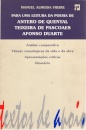 Para uma Leitura da Poesia de Antero de Quental, Teixeira de Pascoaes e Afonso Duarte