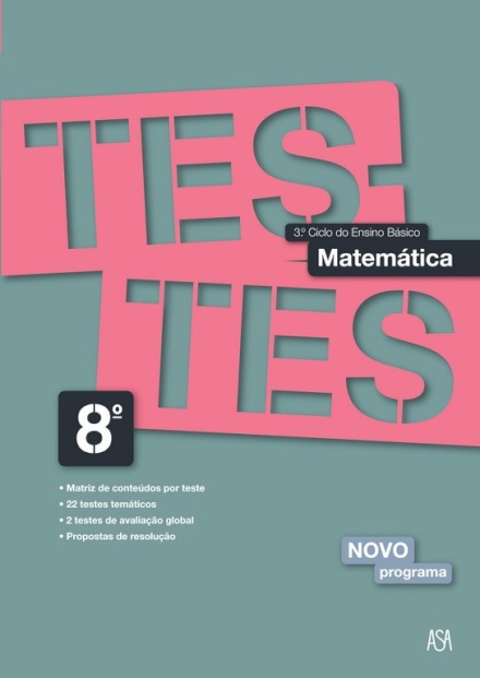 Testes 8.º ano Mat.